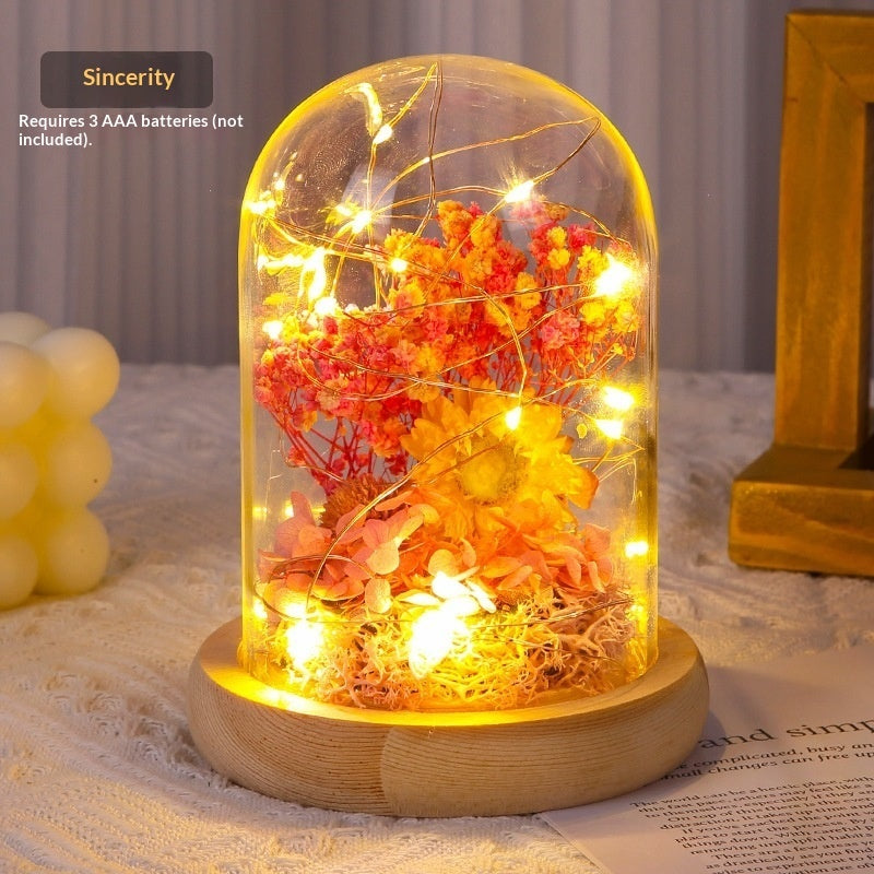 Preserved Flower DIY Materials Glass Dome Handmade