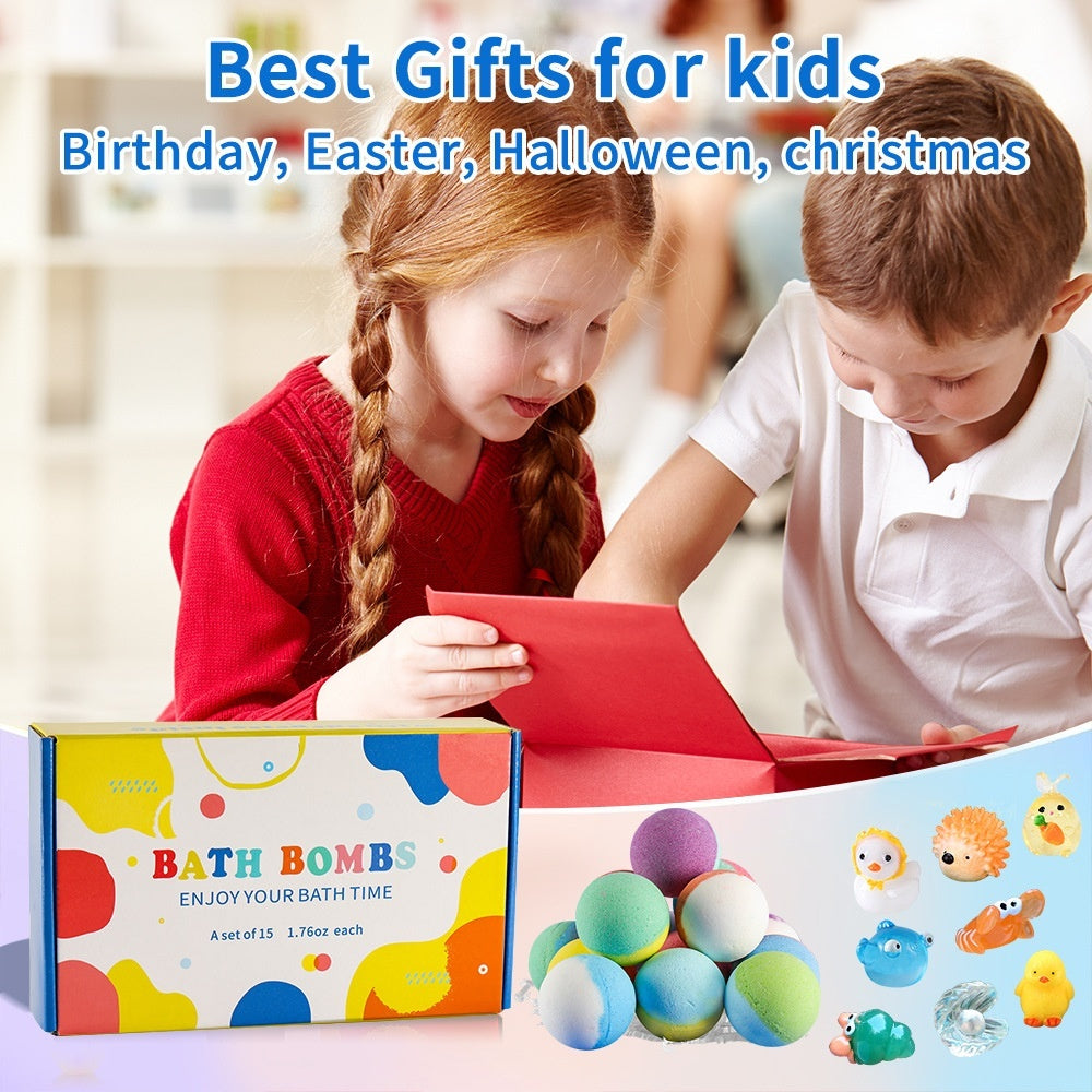 50g X 15 Bath Salt Balls Doll Bath Set