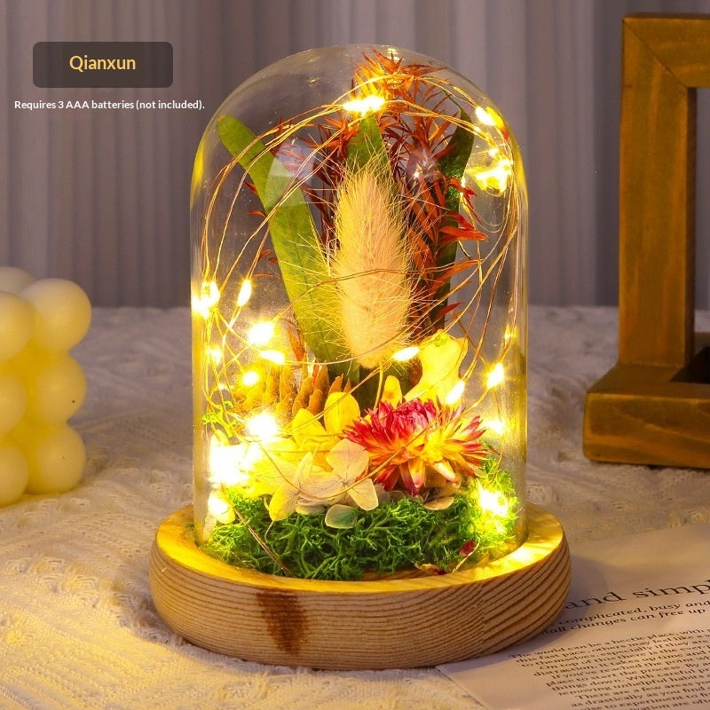 Preserved Flower DIY Materials Glass Dome Handmade