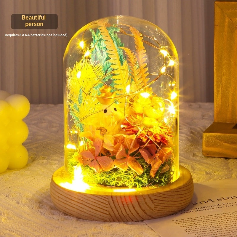 Preserved Flower DIY Materials Glass Dome Handmade