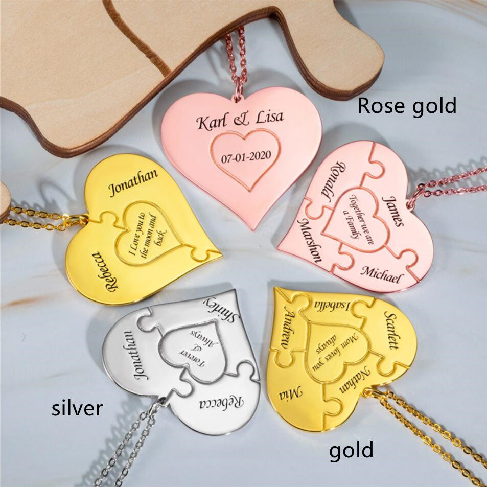 Customized Titanium Steel Ancient Name Necklace