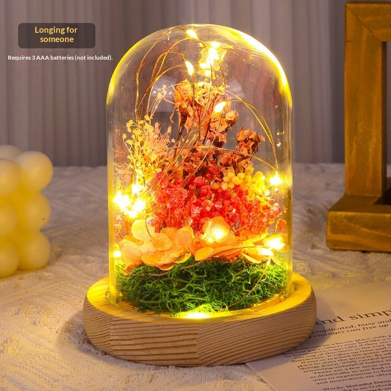 Preserved Flower DIY Materials Glass Dome Handmade