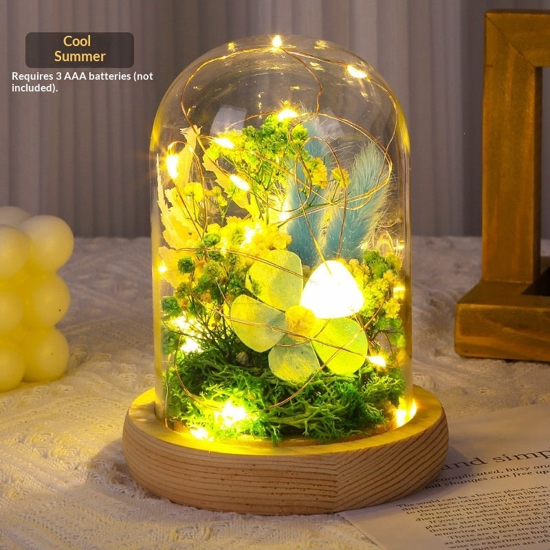 Preserved Flower DIY Materials Glass Dome Handmade